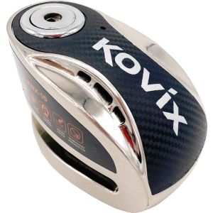 Kovix - KNX Alarmed Disc Lock 10mm - Brushed Metal