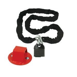 Mammoth Security Lock and Ground Anchor Pack