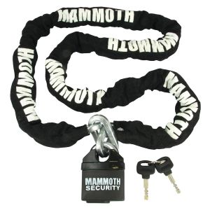 Mammoth Security Square Chain And Lock - 1.8m