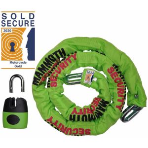 Mammoth Security Square Chain With Shackle Lock - 1.8m