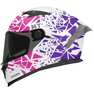 MT Braker SV - Crash A8 Matt White/Pink/Purple