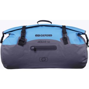 Oxford Aqua T50L All-Weather Roll Bag - Blue/Grey