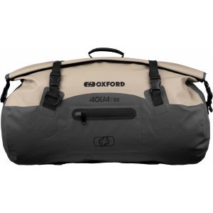 Oxford Aqua T50L All-Weather Roll Bag - Desert/Grey