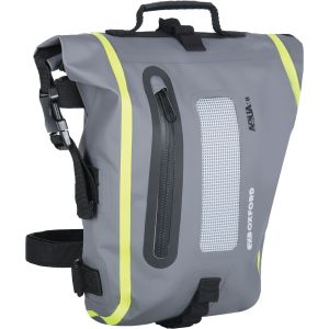Oxford Aqua T8 All-Weather Tail Pack - Black/Grey/Yellow
