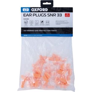 Oxford Earplugs - SNR 33 (25 Pairs)
