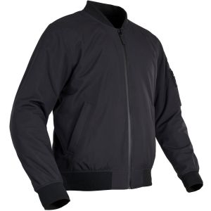 Oxford Bomber D2D Textile Jacket - Black
