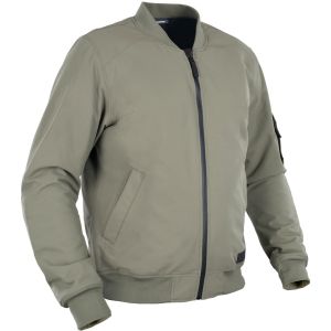 Oxford Bomber D2D Textile Jacket - Khaki