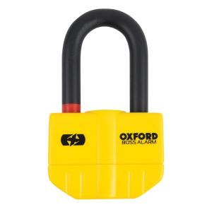 Oxford Boss Alarm Disc Lock - Yellow (14mm)
