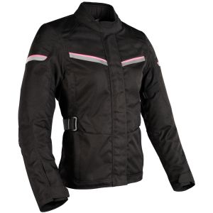 Oxford Dakota 3.0 Ladies Textile Jacket - Tech Black/Pink