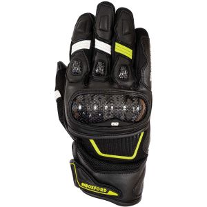 Oxford RP-4S 3.0 Gloves - Black/White/Yellow