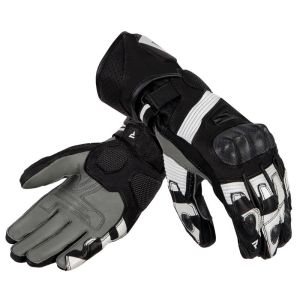 Rebelhorn Fighter Leather Gloves - Black/White