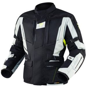 Rebelhorn Hardy II Textile Jacket - Grey/Black/Fluo Yellow