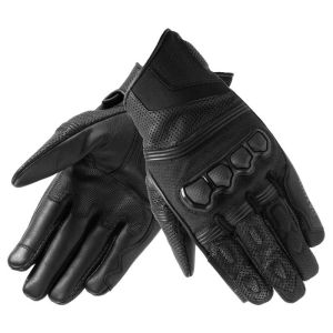 Rebelhorn Patrol Short Leather Gloves - Black