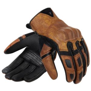 Rebelhorn Thug II Short Leather Gloves - Brown