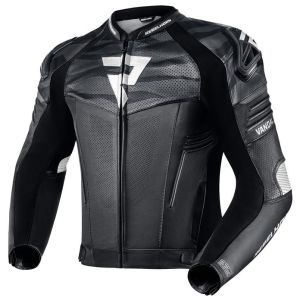 Rebelhorn Vandal Leather Jacket - Black/White