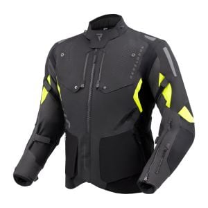 Rebelhorn Hiker IV Textile Jacket - Black/Anthracite/Fluo Yellow