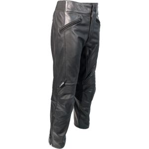 Richa Cafe Leather Trousers - Black