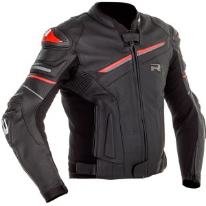 Richa Mugello 2 Leather Jacket - Black/Red