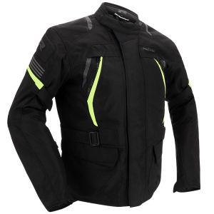 Richa Phantom 3 Textile Jacket - Black/Fluo Yellow