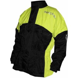 Richa Rain Warrior Jacket - Black/Fluo