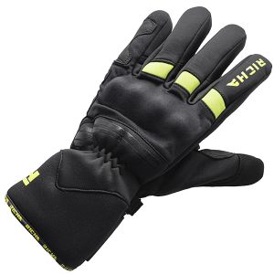 Richa Summit Evo Gloves - Black/Fluo Yellow