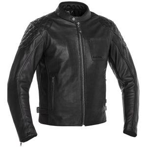 Richa Yorktown Leather Jacket - Black