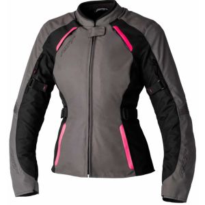 RST AVA CE Ladies Textile Jacket - Black/Grey