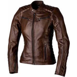 RST Roadster 3 CE Ladies Leather Jacket - Brown