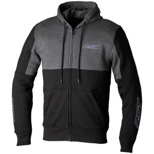 RST X Kevlar® Team Zip Through CE Hoodie - Black/Grey