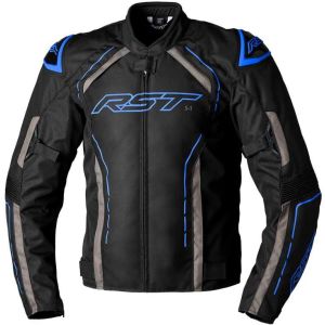 RST S-1 CE Textile Jacket - Black/Grey/Blue