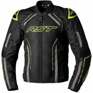 RST S-1 CE Textile Jacket - Black/Grey/Yellow