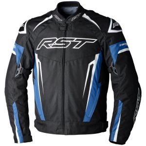 RST Tractech Evo 5 Textile Jacket - Black/White/Blue