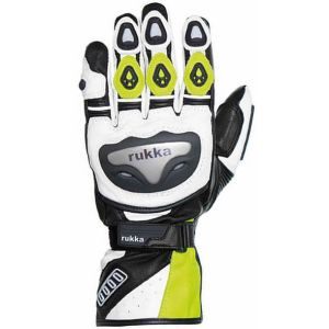 Rukka Argosaurus Gore-Tex® Gloves - Black/Yellow - Save £100!