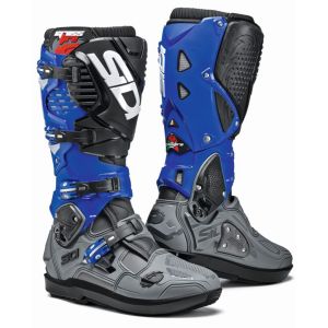 Sidi Crossfire 3 SRS Boots - Grey/Blue/Black