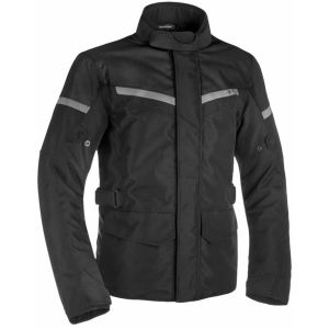 Spartan Waterproof Long Textile Jacket - Black