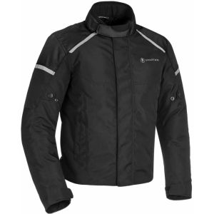 Spartan Waterproof Short Textile Jacket - Black 