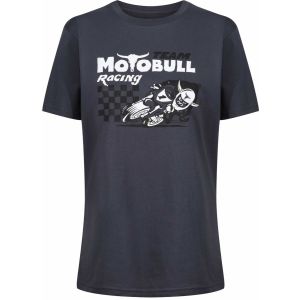 MotoBull Racing Team T-Shirt - Ink Grey