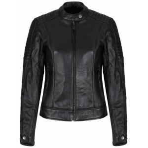 MotoGirl Valerie Leather Jacket - Black