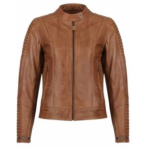 MotoGirl Valerie Leather Jacket - Camel