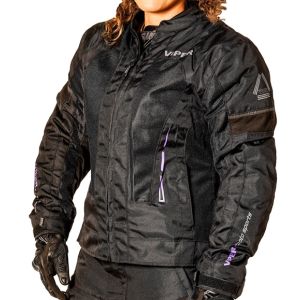 Viper Lua Ladies CE Textile Jacket - Black