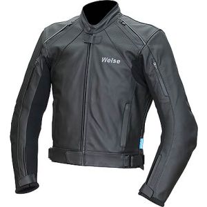 Weise Hydra Leather Jacket - Black