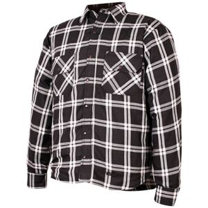 Weise Redwood Textile Shirt - Black/White