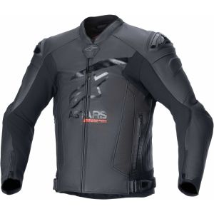Alpinestars GP Plus R V4 Airflow Leather Jacket - Black/Black