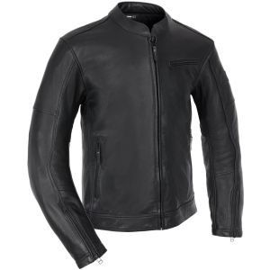 Oxford Henlow Leather Jacket - Black