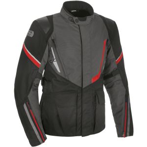 Oxford Montreal 4.0 Textile Jacket - Black/Grey/Red