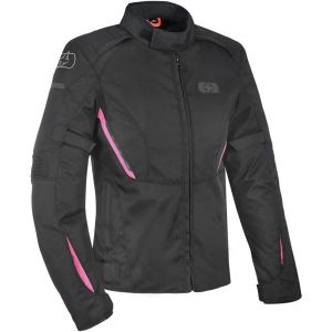 Oxford Iota 1.0 Ladies Textile Jacket - Black/Pink