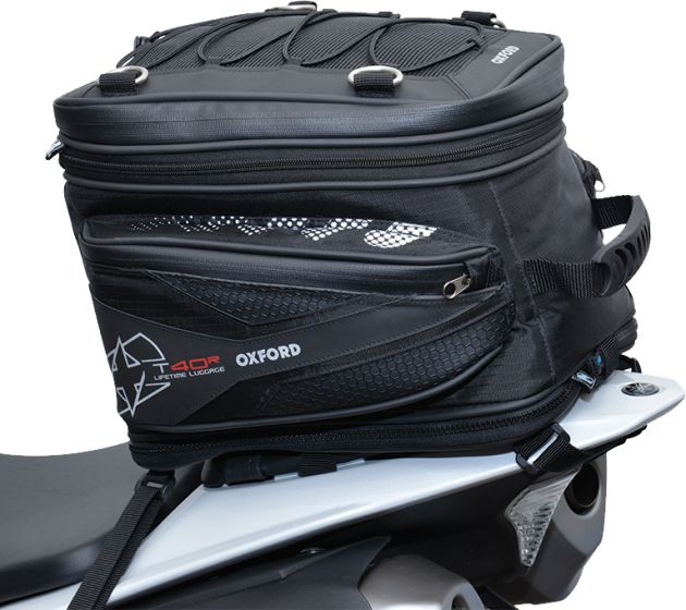 Oxford R-Series T40R Strap-On Tail Pack - Black