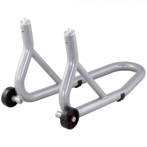 Biketek Front Fork Pin-Style Track Paddock Stand - Grey