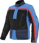 Dainese Outlaw Textile Jacket - Black/Light Blue/Black Iris/Lava Red