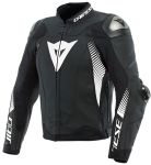 Dainese Super Speed 4 Leather Jacket - Black/White